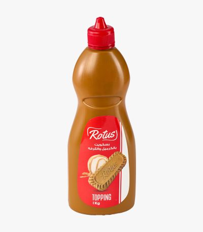 Lotus Biscuit Sauce with Caramel and Cinnamon 1 Liter